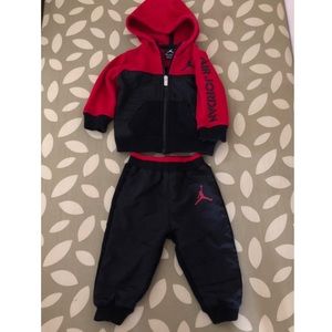 Jordan track suit. Jacket and pants.